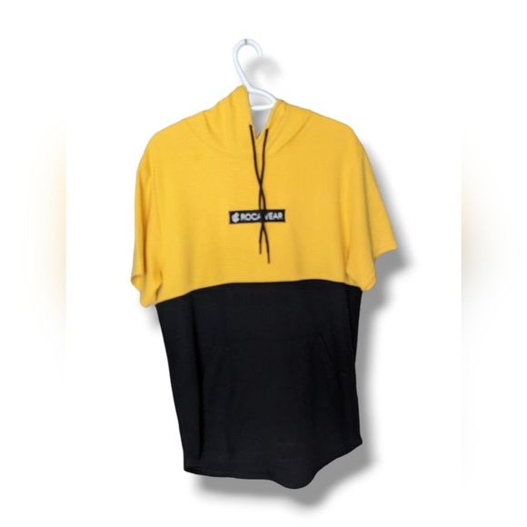 Shirt Sleeved Hoodie Yellow Rocawear - Picture 5 of 7